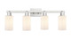 Innovations - 716-4W-SN-G801 - Four Light Bath Vanity - Arcadia - Brushed Satin Nickel