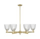 Innovations - 716-6CR-AB-G382 - Six Light Chandelier - Arcadia - Antique Brass