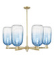 Innovations - 716-6CR-AB-G482-7SB - Six Light Chandelier - Arcadia - Antique Brass