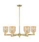 Innovations - 716-6CR-AB-G559-5ME - Six Light Chandelier - Arcadia - Antique Brass