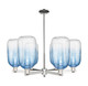 Innovations - 716-6CR-PN-G482-7SB - Six Light Chandelier - Arcadia - Polished Nickel
