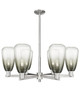 Innovations - 716-6CR-SN-G480-6SL - Six Light Chandelier - Arcadia - Satin Nickel