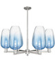 Innovations - 716-6CR-SN-G484-7SB - Six Light Chandelier - Arcadia - Satin Nickel