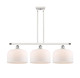 Innovations - 916-3I-WPC-G71-L - Three Light Island Pendant - Ballston Urban - White Polished Chrome
