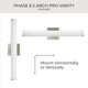 Phase 6.2 LED LED Vanity Light (P300553-009-CS)