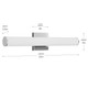 Phase 6.2 LED LED Vanity Light (P300553-015-CS)