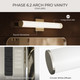 Phase 6.2 LED LED Vanity Light (P300554-009-CS)