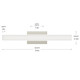 Phase 6.3 LED LED Vanity Light (P300556-009-CS)