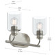 Reines Two Light Bath Vanity (P300566-009)
