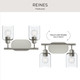 Reines Two Light Bath Vanity (P300566-009)