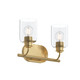 Progress Lighting - P300566-191 - Two Light Bath Vanity - Reines - Brushed Gold