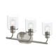 Progress Lighting - P300567-009 - Three Light Bath Vanity - Reines - Brushed Nickel
