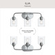 Ilia Three Light Bath Vanity (P300573-015)