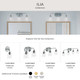 Ilia Three Light Bath Vanity (P300573-015)