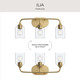 Ilia Three Light Bath Vanity (P300573-191)