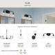 Ilia Three Light Bath Vanity (P300573-31M)