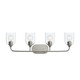 Ilia Four Light Bath Vanity (P300574-009)