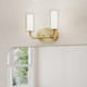 Mack Two Light Bath Vanity (P300575-191)