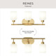 Reines Three Light Bath Vanity (P300579-191)