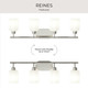 Reines Four Light Bath Vanity (P300580-009)