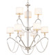 Stratham Nine Light Chandelier (P400161-009)