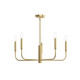 Reines Five Light Chandelier (P400446-191)