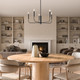 Reines Five Light Chandelier (P400446-31M)