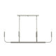 Reines Six Light Linear Chandelier (P400450-009)
