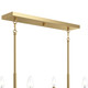 Reines Six Light Linear Chandelier (P400450-191)