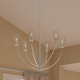 Jheni Six Light Chandelier (P400454-009)