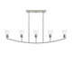 Jheni Five Light Linear Chandelier (P400456-009)