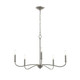 Progress Lighting - P400462-009 - Five Light Chandelier - Ilia - Brushed Nickel