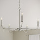 Ilia Five Light Chandelier (P400462-009)