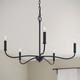 Ilia Five Light Chandelier (P400462-31M)