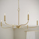Ilia Six Light Chandelier (P400463-191)