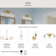 Ilia Nine Light Chandelier (P400465-191)