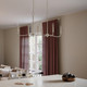 Ilia Six Light Linear Chandelier (P400466-009)