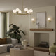 Rigsby Six Light Chandelier (P400469-191)