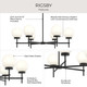 Rigsby Six Light Chandelier (P400469-31M)