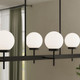 Rigsby Six Light Linear Chandelier (P400471-31M)