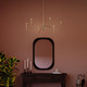 Pilar Six Light Chandelier (P400472-191)