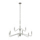 Progress Lighting - P400474-009 - Nine Light Chandelier - Pilar - Brushed Nickel