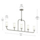 Mack Five Light Linear Chandelier (P400476-009)