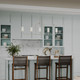 Mack Five Light Linear Chandelier (P400476-009)