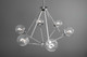 Mod Six Light Chandelier (P4756-15)