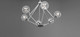 Mod Six Light Chandelier (P4756-15)