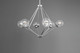 Mod Six Light Chandelier (P4756-15)