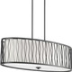 Progress Lighting - P500017-143 - Four Light Pendant - Wemberly - Graphite