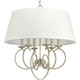 Progress Lighting - P500081-134 - Six Light Pendant - Savor - Silver Ridge