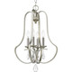 Progress Lighting - P500099-134 - Four Light Pendant - Anjoux - Silver Ridge